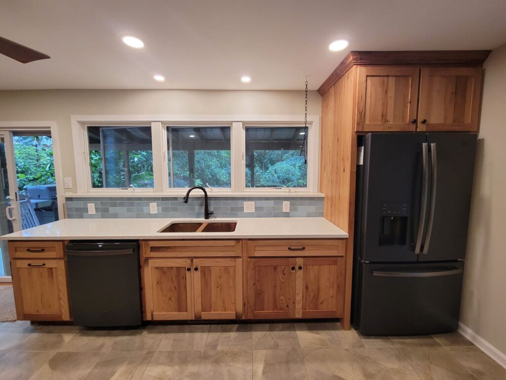 Reclaimed chestnut kitchen