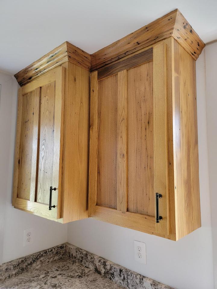 Reclaimed chestnut kitchen